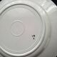 6 Assiettes plates en faience FB pour Badonviller
