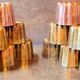12 old vintage copper fluted molds