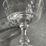 6 Baccarat Champigny champagne glasses