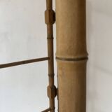 Antique towel rack with doors