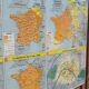 School map "The territorial formation of France"