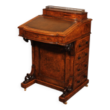 Davenport desk in burr walnut and inlays from the first part of
