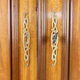 Mahogany inlaid Art Nouveau cabinet, France, circa 1900