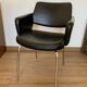 Vintage black armchair