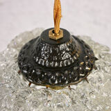 Pair of pearl glass pendant lamps