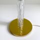 Large Vintage Glass Brass Lamp