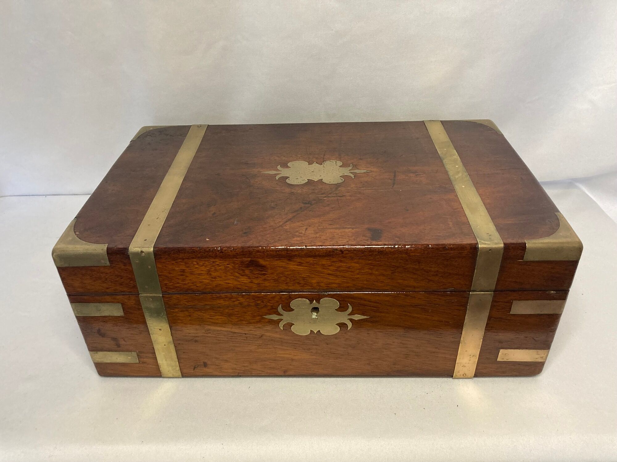 Former mahogany naval officer writing machinery Empire late nineteenth century