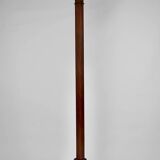 Art Deco floor lamp in carved beech, France, circa 1920