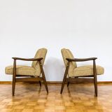 Pair Of Armchairs GFM87 in Kvadrat By Juliusz Kędziorek, 1960s