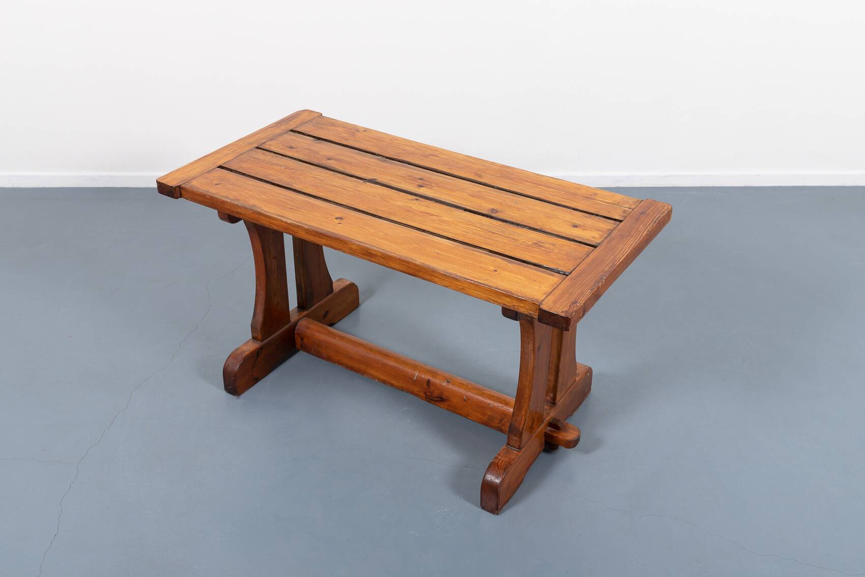 Mid-Century David Rosen solid pine table ‘Berga’ from Nordiska Kompaniet, Sweden 1950’s