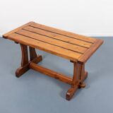 Table vintage David Rosen en pin massif 'Berga' de Nordiska Kompaniet, Suède 1950