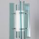 Vintage 60s chandelier in glass and plastic italian design