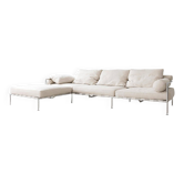 Rare L-Shaped "Freetime" Sofa by B&B Italia, designed by Antonio Citterio, 1980s