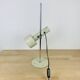 Lampe spot de bureau, années 50, métal beige
