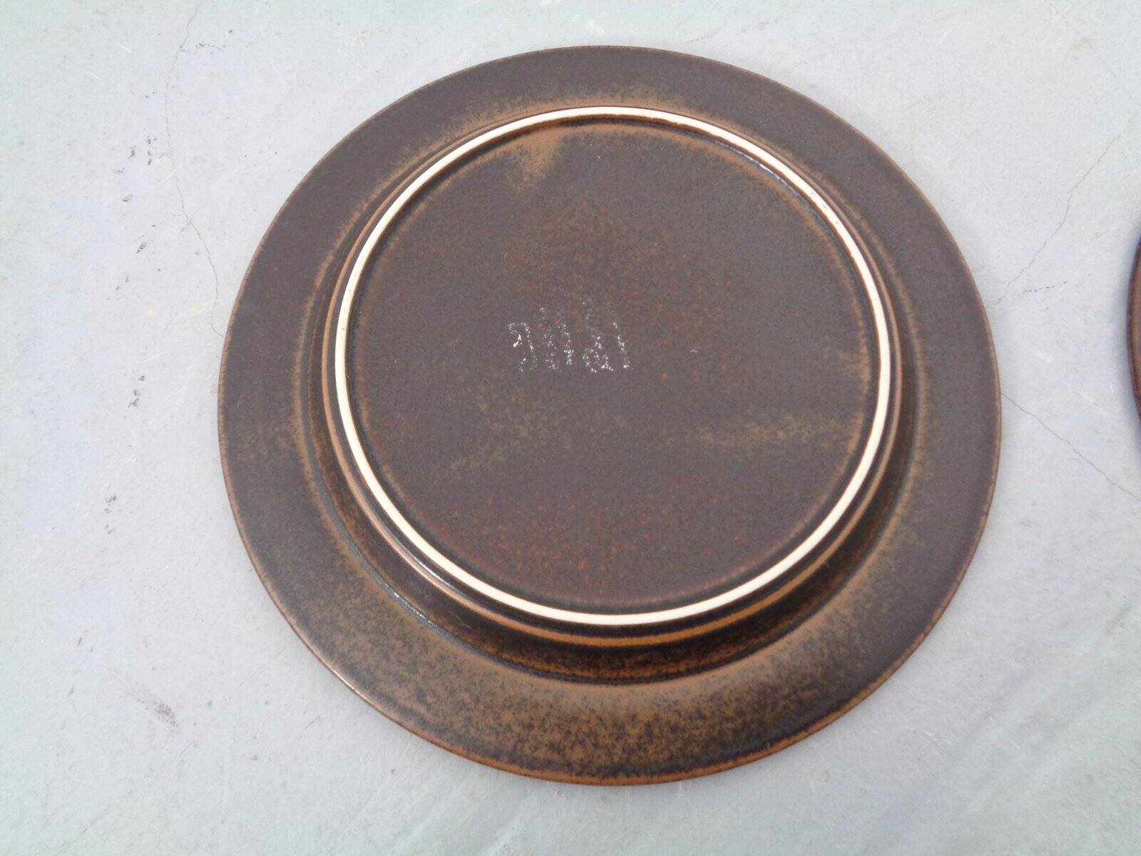 Ruska Plates by Ulla Procope for Arabia, Set of 7, Finland, 1960s, Set of 7