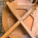 Paire de chaises bistrot caramel 1950