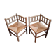 Paire de chaises "coin du feu"