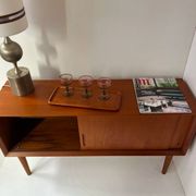 Meuble buffet bas scandinave en teck