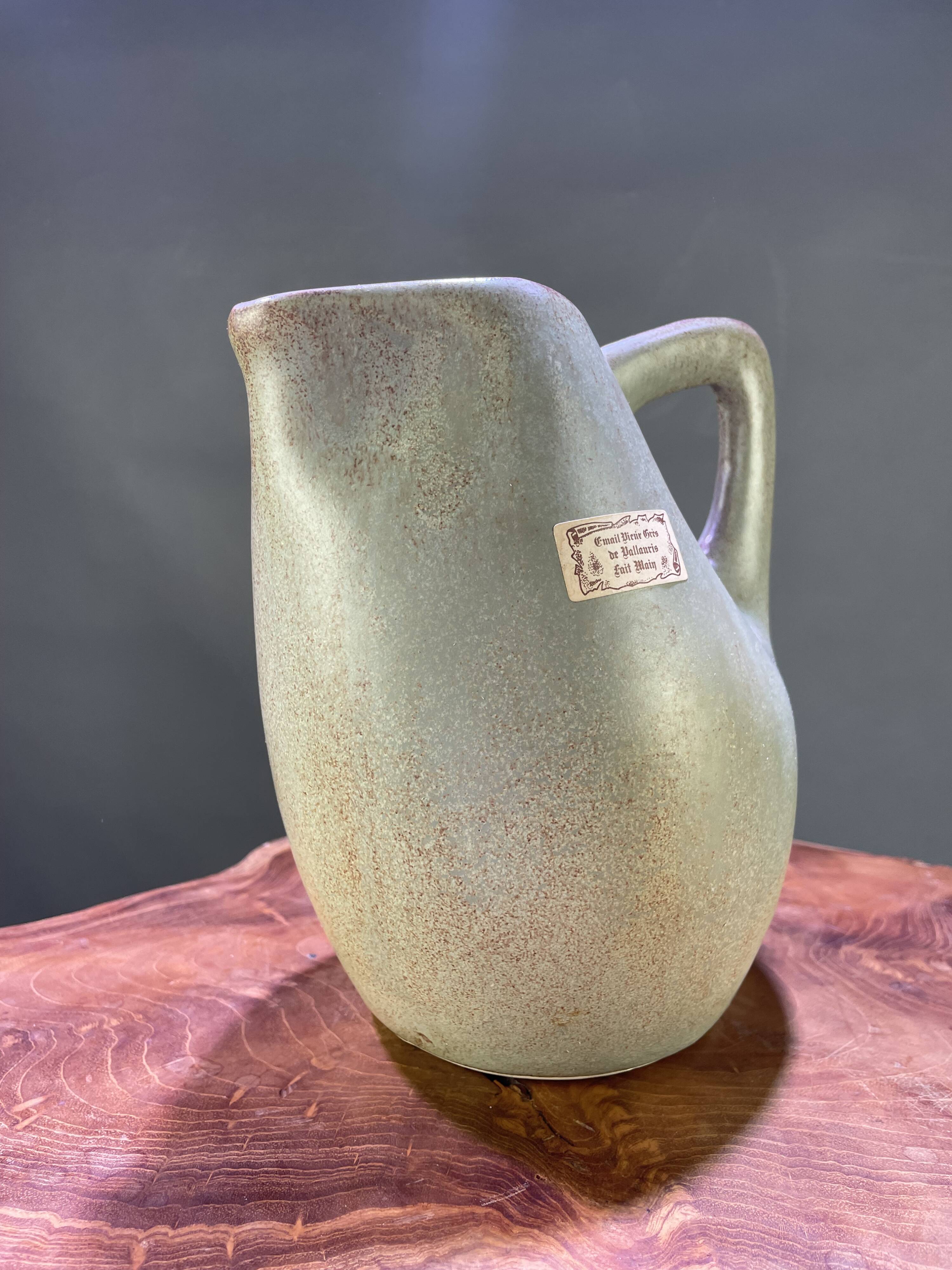 Vallauris ceramic pitcher