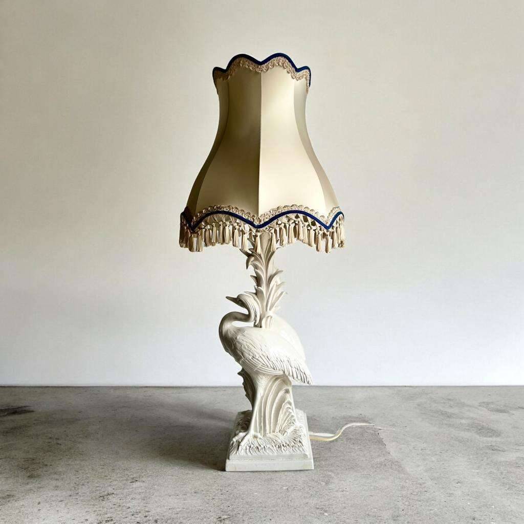 Vintage xl italian high table lamp (1m high!)