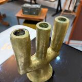 Artisanal chandelier in solid brass – Unique piece – Chad