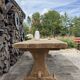 Monastery table, solid oak, 220cm.