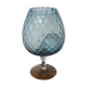 Vase verre bleue clair