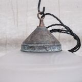 Pair of two tone french pendant lights