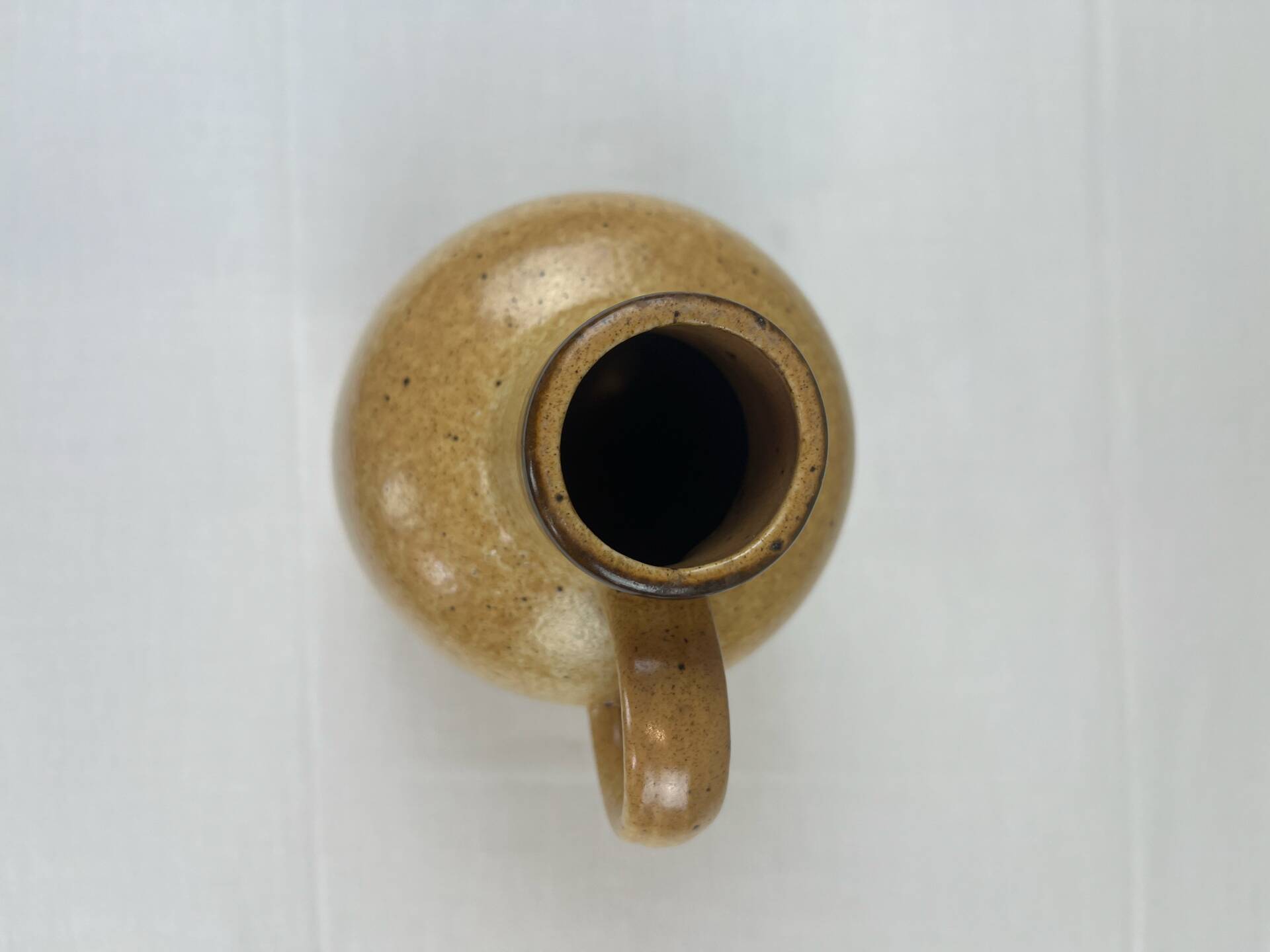 Glazed stoneware jug
