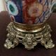 Paire de lampes anciennes Imari.
