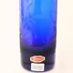 Jarron Moser "Royal Blue" hand-cut crystal