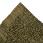 Large Handmade Army Green Kilim Rug, 224x303Cm