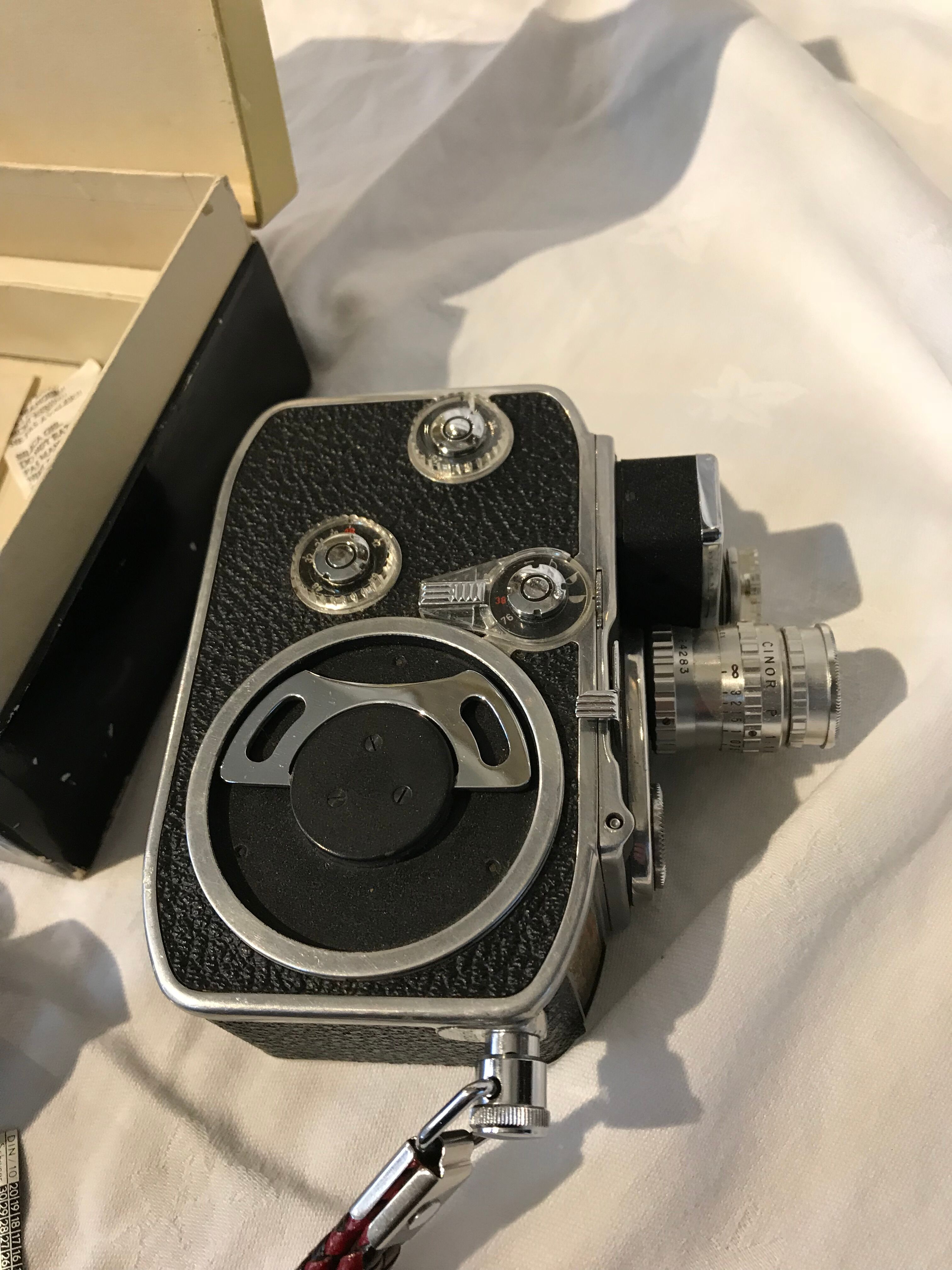 Bolex paillard camera b8l