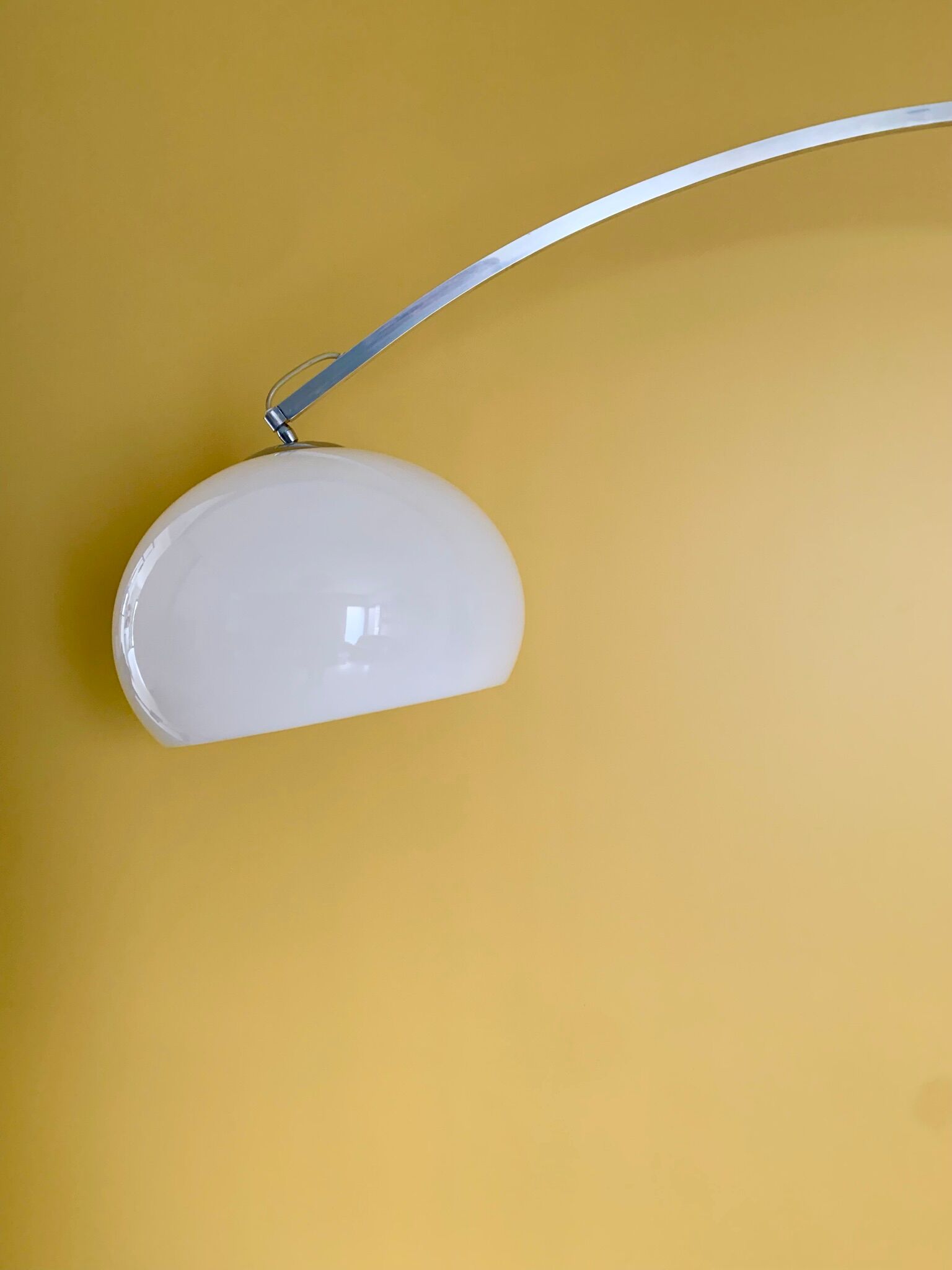 Floor lamp 70s marble foot Guzzini