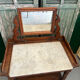 Wood and marble washstand – late 19th century