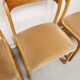 Series of 4 chairs Baumann Traineau