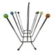 Charles and Ray Eames style magazine rack - Atomic - chrome - wood  Sputnik