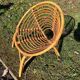 Fauteuil enfant en rotin