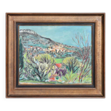 Robert SAVARY (1920-2000) Oil on canvas depicting a Provençal landscape.