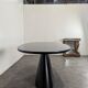Wood and fiberglass dining table