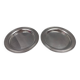 CHRISTOFLE ALBI MODEL - 2 BOTTLE COAT CARAFE BREAD PLATE SILVER METAL TBE