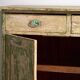 Antique bedroom chest of drawers with green tones (c.1920) #8