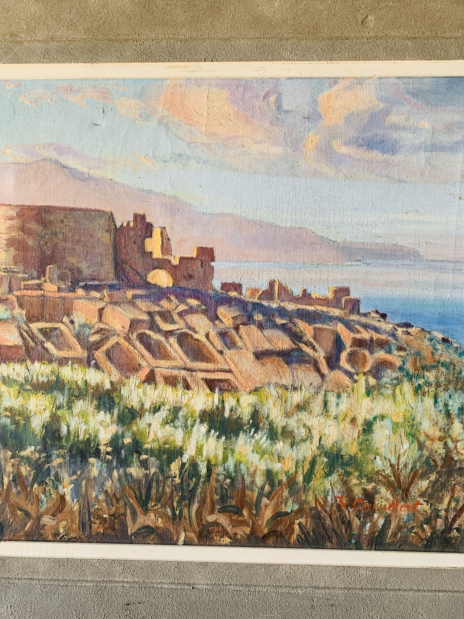 Orientalist painting by R. Couvidat - 91cmx73cm