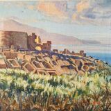 Tableau orientaliste de R. Couvidat - 91cmx73cm