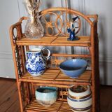 Small rattan shelf