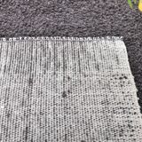 6x9 Dark Brown Handmade Wool Vintage Rug, 196x293Cm