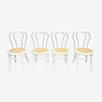 Set of 4 old cannes chairs, 1950s