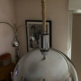 Chrome suspension light fixture 1960