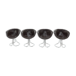 4 chaises Pan Am par