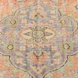 Turkish Vintage Rug Handmade Wool Rug, 183x279 Cm